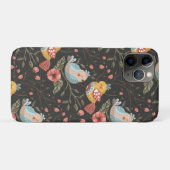Liefdevolle Boho Vogels Bloemmotief Case-Mate iPhone Case (Achterkant (horizontaal))