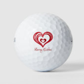 Liefdevolle echo's golfballen (Voorkant)