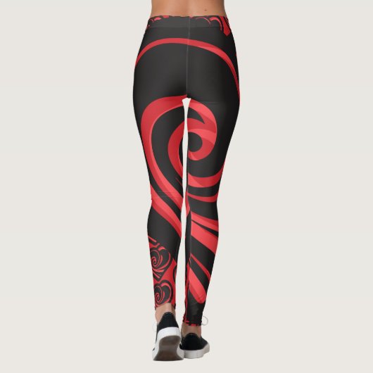 Liefdevolle echo's leggings (Achterkant)