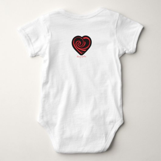 Liefdevolle echo's romper (Achterkant)