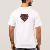 Liefdevolle echo's t-shirt (Achterkant)