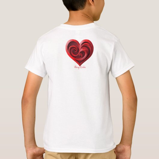 Liefdevolle echo's t-shirt (Achterkant)