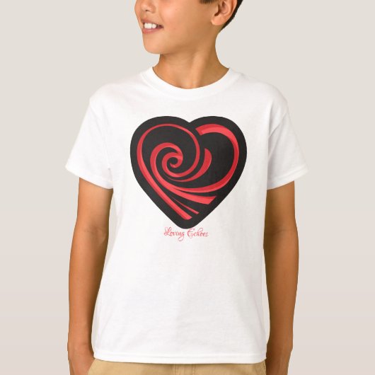 Liefdevolle echo's t-shirt (Voorkant)