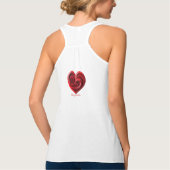 Liefdevolle echo's tanktop (Achterkant)