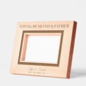 Liefdevolle echtgenoot & vader Memorial Keepsake 6 Gegraveerde Lijstjes (Links)