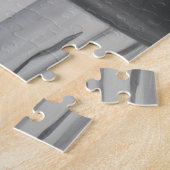 Liefdevolle Gay Couple - Houtskool Schets - Legpuzzel (Zijkant)