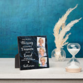 Liefdevolle Herinnering Gepersonaliseerd 3 Foto Bl Fotoplaat (Insitu)
