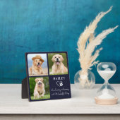 Liefdevolle Herinnering Huisdier Hond Herdenkingsf Fotoplaat (Insitu)