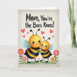 Liefdevolle Insecten Moederdagkaart Kaart