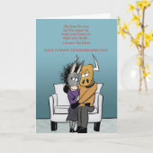 Liefdevolle keuze kaart (Gele Bloem)