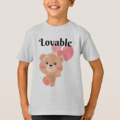 Liefdevolle Kinderen Basic T-shirt (Voorkant)