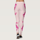 Liefdevolle lippen 01 MWAAA! Leggings (Achterkant)