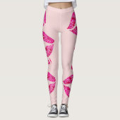 Liefdevolle lippen 01 MWAAA! Leggings (Voorkant)
