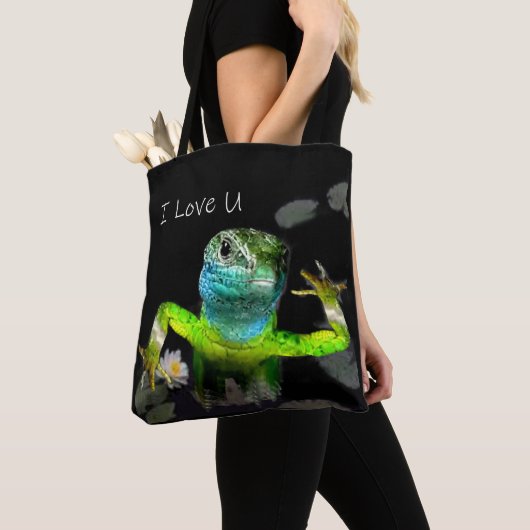 Liefdevolle Liz - Canvas tas (Dichtbij)