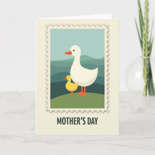 Liefdevolle Moederdag Stempelkaart Kaart