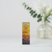 Liefdevolle Overleden Boek Merk Gebedskaart Contactkaartje (Staand voorkant)