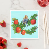 liefdevolle paraketten servet (Insitu)