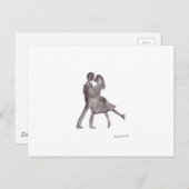 Liefechtdansers Briefkaart (Voorkant / Achterkant)