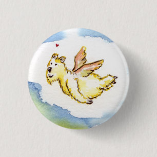 liefhebbend beer ronde button 3,2 cm