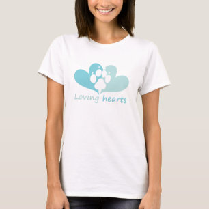 liefhebbend hart t-shirt