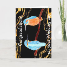 Liefhebbende IJsvogels Gefeliciteerd met jullie tr