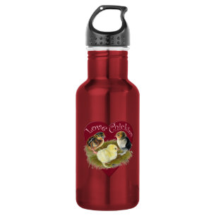 Liefhebbende Kuikentjes Waterfles