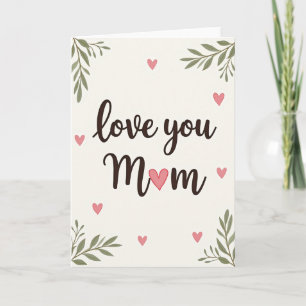 Liefhebbende Moeders Berichtkaart Kaart