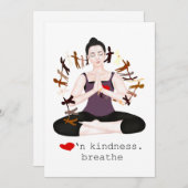 liefhebbendheid bedankkaart (Voorkant / Achterkant)