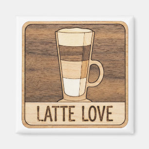 Liefhebber Cafe Decoratie Magneet