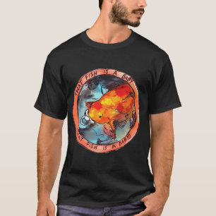 Liefhebber Hippy Outfit Visliefhebber T-shirt