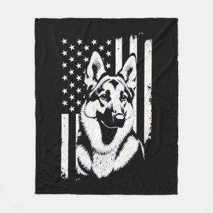 Liefhebber van Duitse Herdershond USA Amerikaanse Fleece Deken