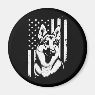 Liefhebber van Duitse Herdershond USA Amerikaanse Magneet