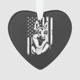 Liefhebber van Duitse Herdershond USA Amerikaanse Ornament
