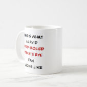 liefhebber van een hardgekookt oog, enthousiast koffiemok (Voorkant links)