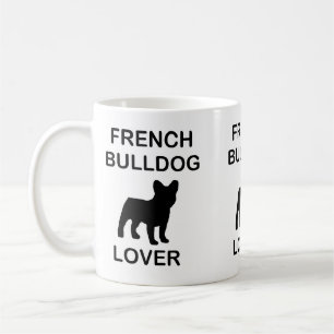 liefhebber van Franse bulldog Koffiemok