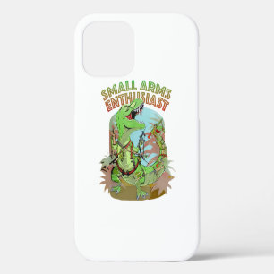 Liefhebber van handvuurwapens Funny T-Rex Dinosaur iPhone 12 Hoesje