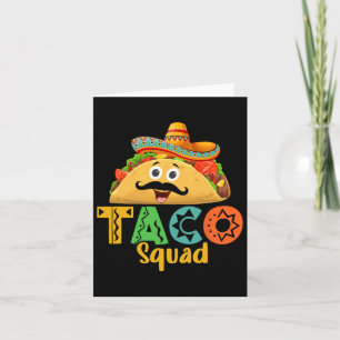 Liefhebber van Mexicaans eten Cinco De Mayo Taco S Kaart