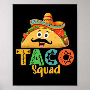 Liefhebber van Mexicaans eten Cinco De Mayo Taco S Poster