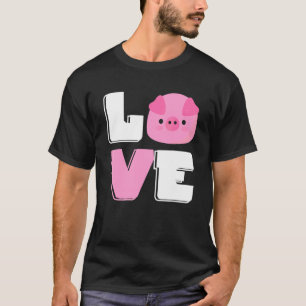 Liefhebber van mini varkentjes Cute minivarkens ei T-shirt