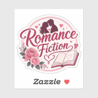 Liefhebber van romantische fictie sticker