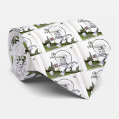 liefhebber van yorkshire decathlons stropdas (Opgerold)