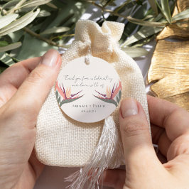 Liefhebbers in het Paradijs Bedankjes Labels