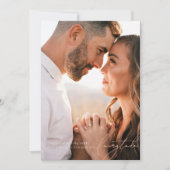 Liefhebbers in het Paradijs Foto Save The Date (Voorkant)