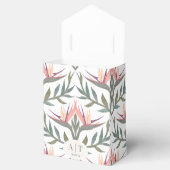 Liefhebbers in Paradise Favor Box Bedankdoosjes (Geopend)