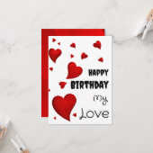 Liefhebbers kaart (Voorkant / Achterkant in situ)