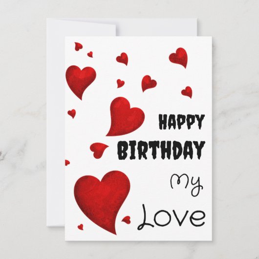 Liefhebbers kaart (Voorkant)