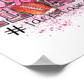 Liefhebbers Niemand vecht alleen tegen borstkanker Poster (Hoek)