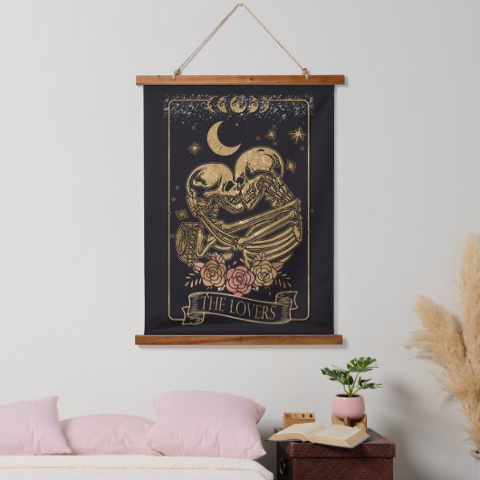Liefhebbers Tarot Kaart Hangend Wandkleed (Slaapkamer)