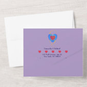 Liefhebbers van All in One Wedding Uitnodiging (Achterkant)