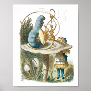 Liefhebbers van Klassieke Literatuur -Alice in Won Poster